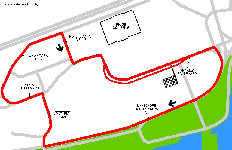 Toronto, Exhibition Place: proposta non sviluppata 1996